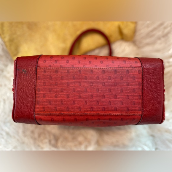 Fendi vintage red canvas bag - Picture 8 of 11